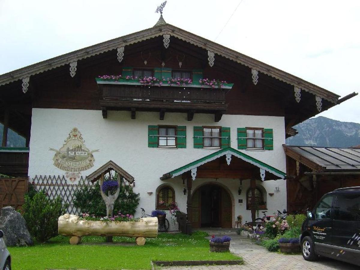 Ferienwohnungen Almbruennerl - Chiemgau Karte Inzell Bagian luar foto